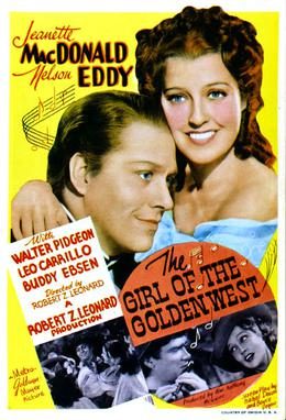 Poster for The Girl of the Golden West
