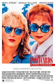 Poster for Postcards from the Edge
