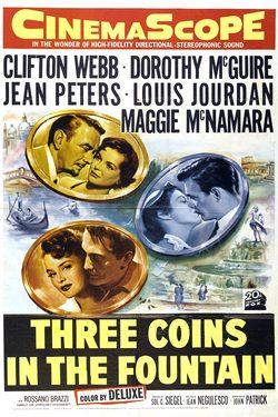 Poster for Three Coins in the Fountain
