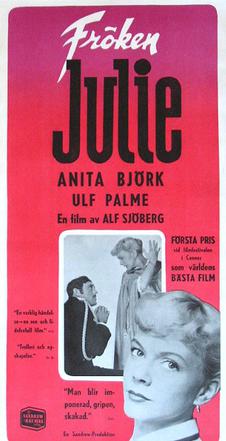 Poster for Miss Julie