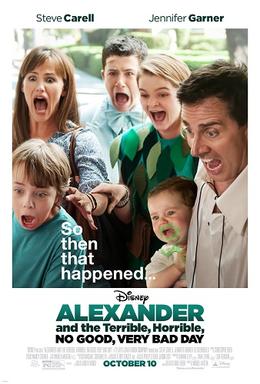 Poster for Alexander and the Terrible, Horrible, No Good, Very Bad Day