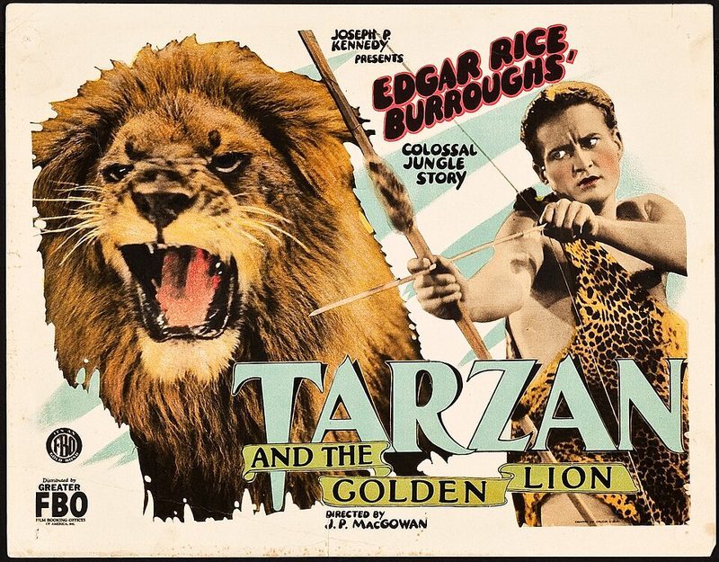 Poster for Tarzan and the Golden Lion