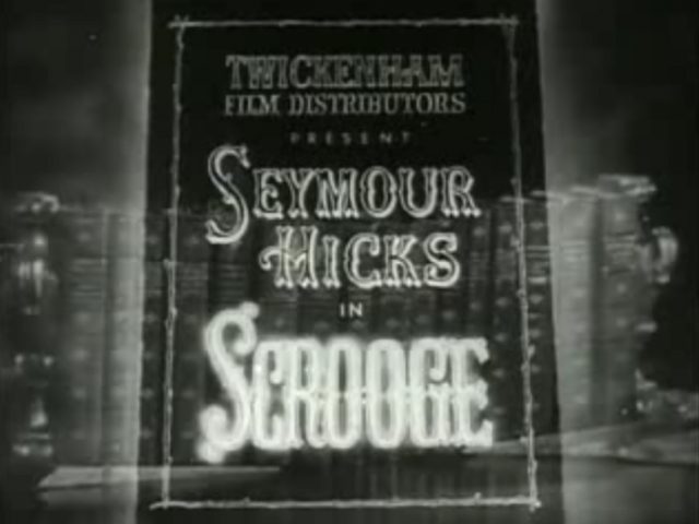 Poster for Scrooge