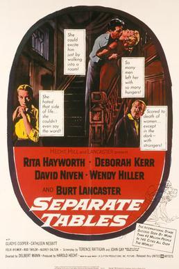 Poster for Separate Tables