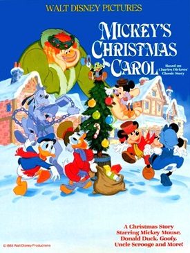 Poster for Mickey's Christmas Carol