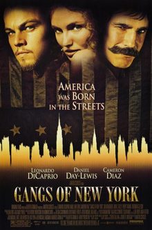 Poster for Gangs of New York
