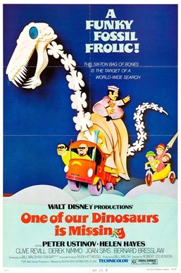 Poster for One of Our Dinosaurs Is Missing
