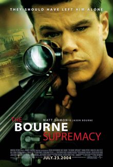 Poster for The Bourne Supremacy