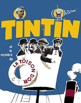 Poster for Tintin and the Golden Fleece