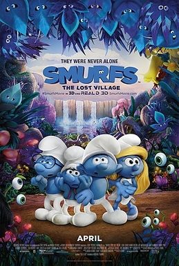 Poster for Smurfs: The Lost Village