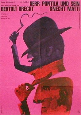 Poster for Herr Puntila and His Servant Matti