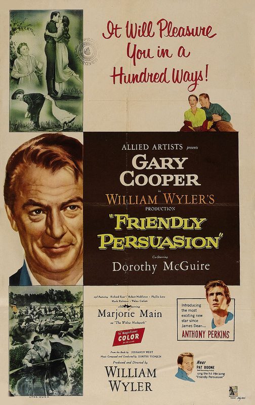Poster for Friendly Persuasion