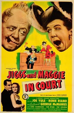 Poster for Jiggs and Maggie in Court