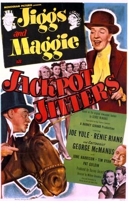 Poster for Jiggs and Maggie in Jackpot Jitters