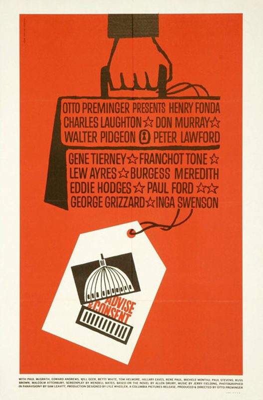 Poster for Advise & Consent