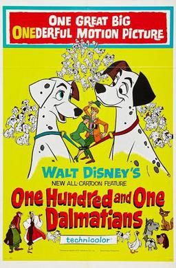 Poster for One Hundred and One Dalmatians