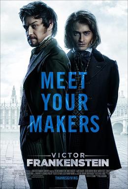 Poster for Victor Frankenstein