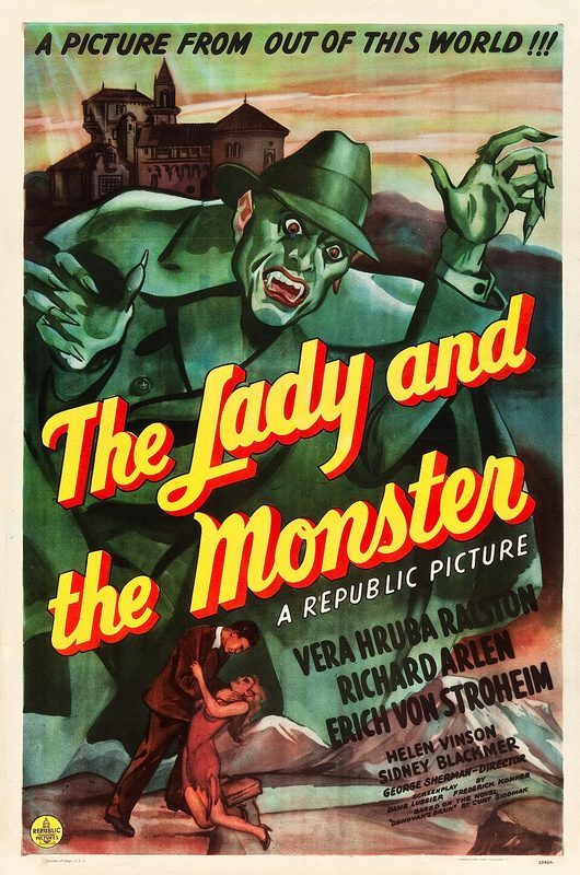Poster for The Lady and the Monster