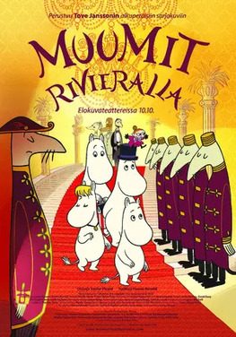 Poster for Moomins on the Riviera