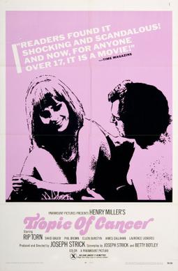Poster for Tropic of Cancer