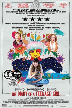 Poster for The Diary of a Teenage Girl