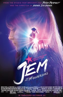 Poster for Jem and the Holograms