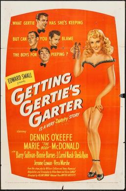 Poster for Getting Gertie's Garter