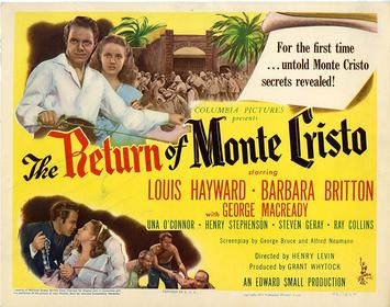 Poster for The Return of Monte Cristo