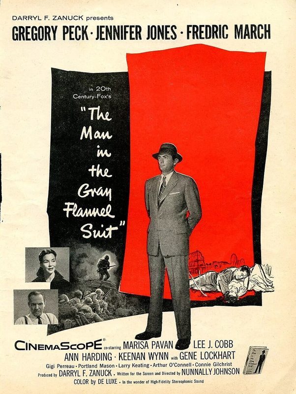 Poster for The Man in the Gray Flannel Suit