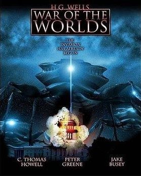 Poster for H. G. Wells' War of the Worlds