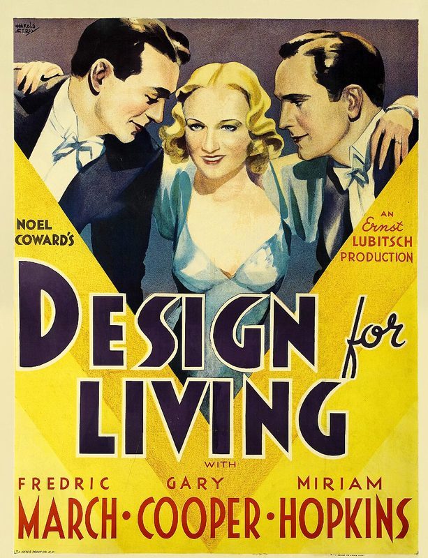 Poster for Design for Living
