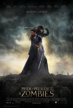 Poster for Pride and Prejudice and Zombies
