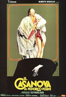 Poster for Fellini's Casanova