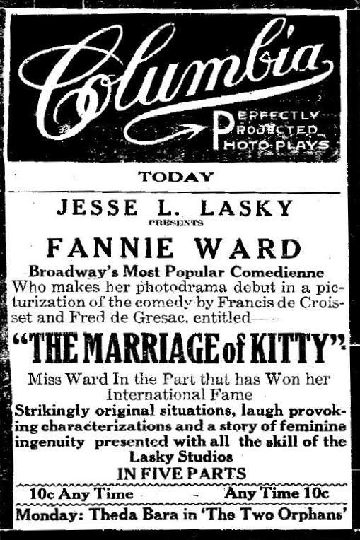 Poster for The Marriage of Kitty