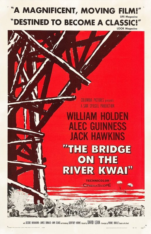 Poster for The Bridge on the River Kwai