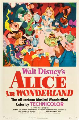 Poster for Alice in Wonderland