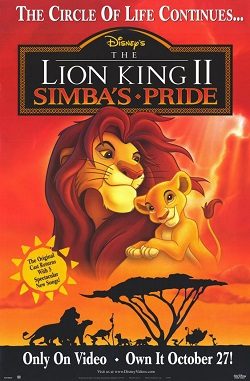 Poster for The Lion King II: Simba's Pride