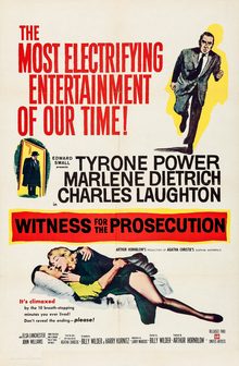 Poster for Witness for the Prosecution