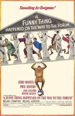 Poster for A Funny Thing Happened on the Way to the Forum