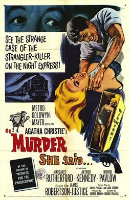 Poster for Murder, She Said