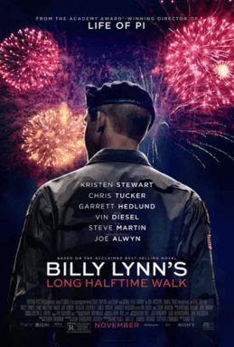 Poster for Billy Lynn's Long Halftime Walk