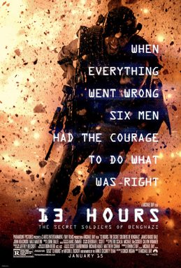Poster for 13 Hours: The Secret Soldiers of Benghazi