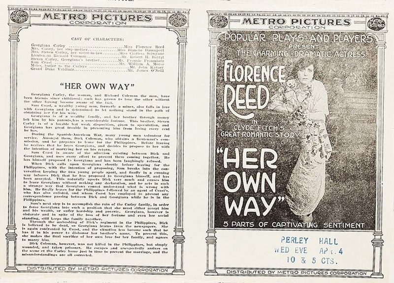 Poster for Her Own Way