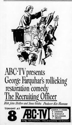 Poster for The Recruiting Officer