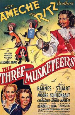 Poster for The Three Musketeers