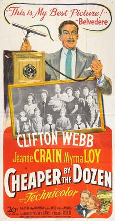 Poster for Cheaper by the Dozen