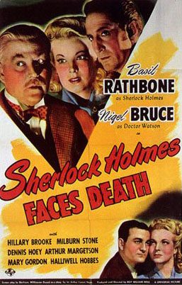 Poster for Sherlock Holmes Faces Death