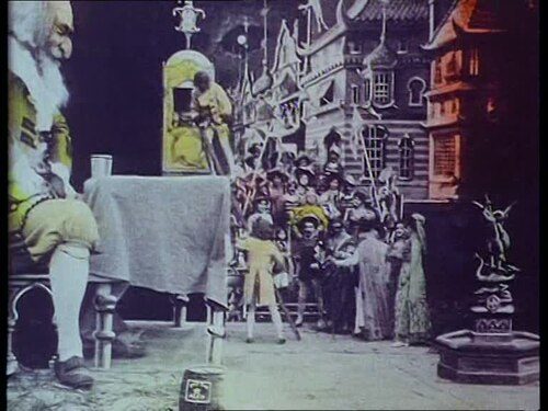 Poster for Gulliver's Travels Among the Lilliputians and the Giants
