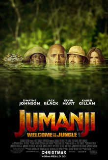 Poster for Jumanji: Welcome to the Jungle