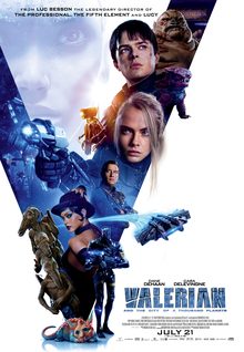 Poster for Valérian and the City of a Thousand Planets